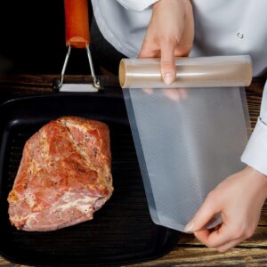 2 Vakuumrollen je 6 m lang, Gesamtlänge 12 m in verschiedenen Breiten